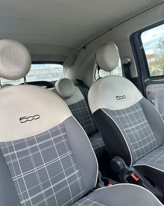 Fiat 500 cena 24900 przebieg: 41900, rok produkcji 2017 z Jelenia Góra małe 301